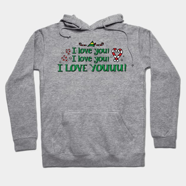 Elf Love Hoodie by KimbasCreativeOutlet